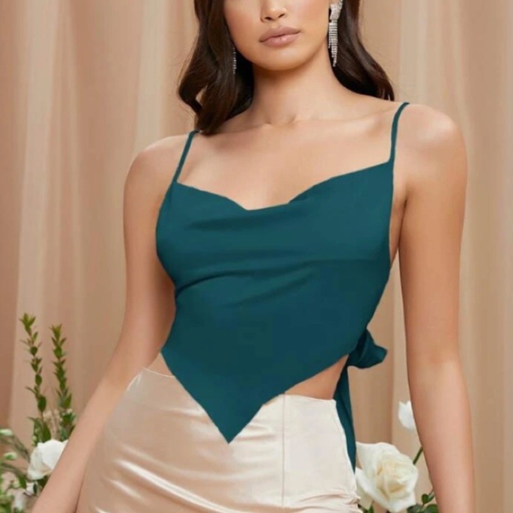 Satin Bandana Top
